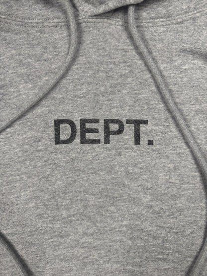 Gallery Dept. “Dept” Logo Hoodie Grey