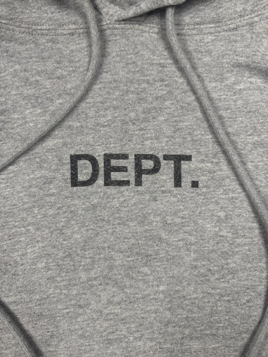 Gallery Dept. “Dept” Logo Hoodie Grey