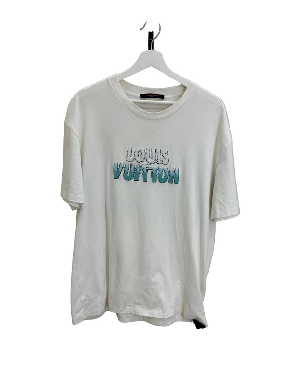 T-shirt en coton Louis Vuitton à perles brodées