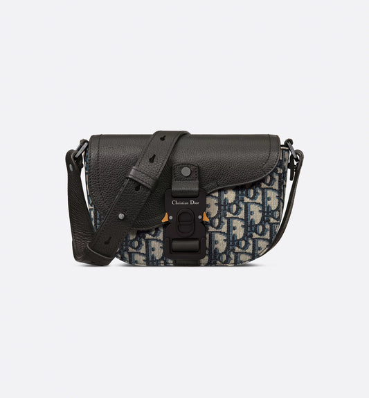 Dior Mini Saddle Messenger Bag with Flap