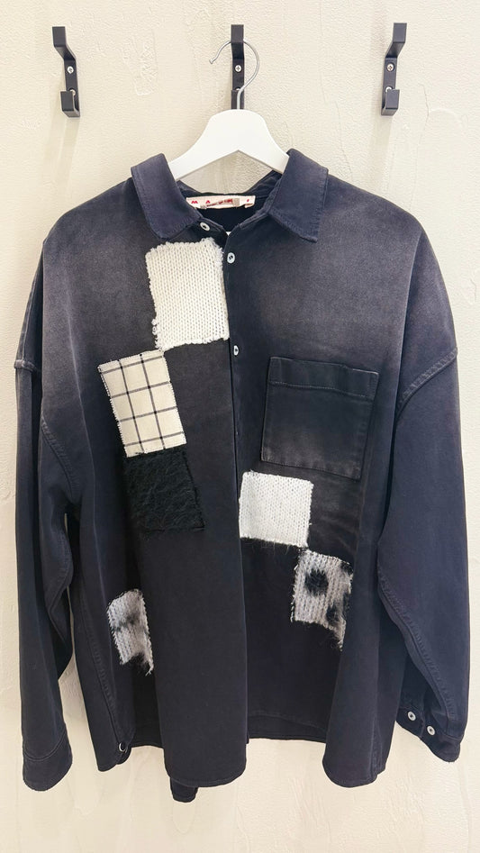 Marni Patchwork Denim Jacket