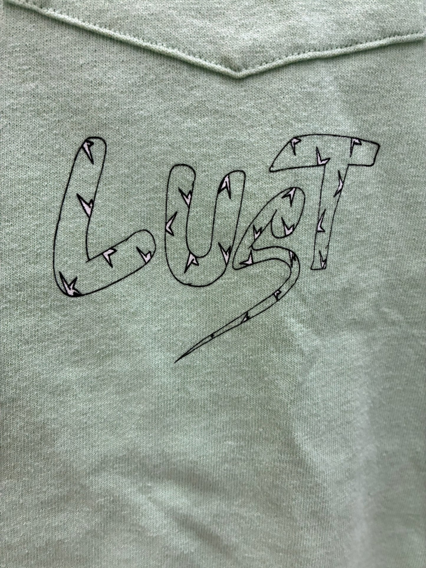 Chrome Hearts Matty Boy 'Lust' Short Sleeve Tee "green"