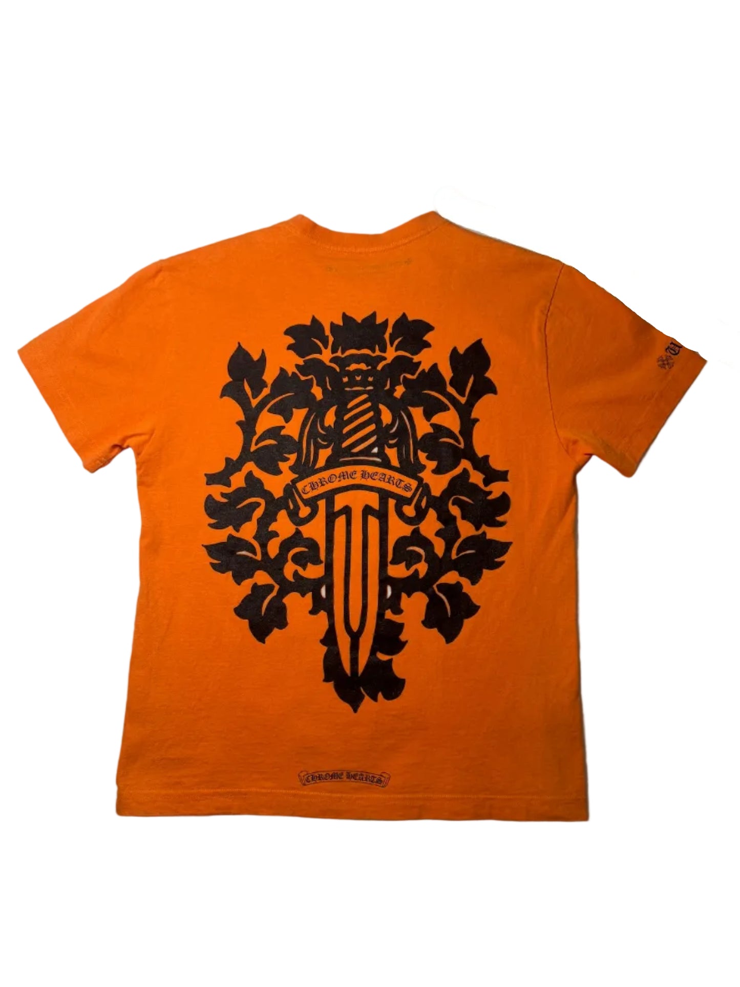 Chrome Hearts Orange Vine Dagger T-Shirt
