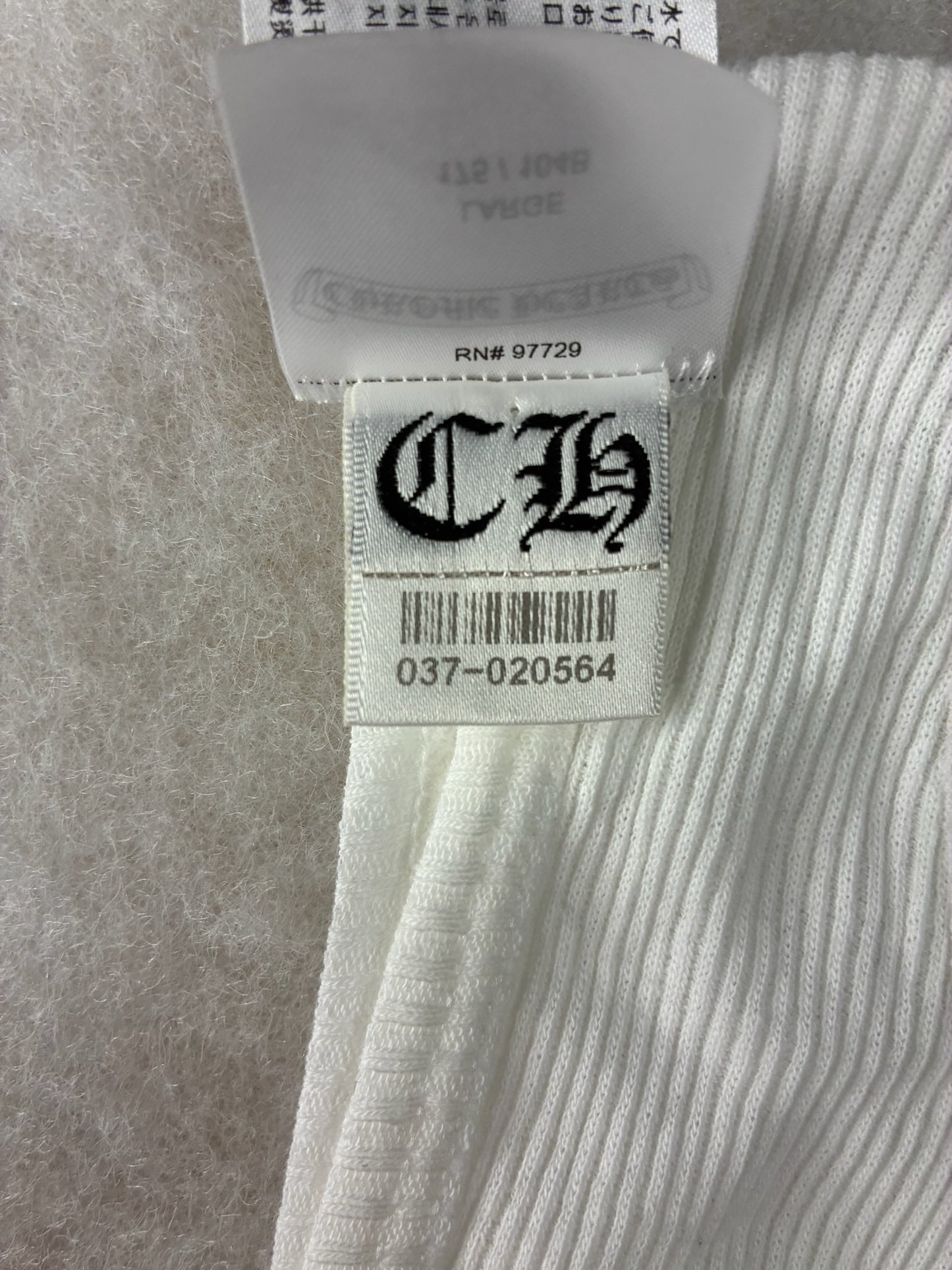 Chrome Hearts Richard Stark Ribbed Tank Top