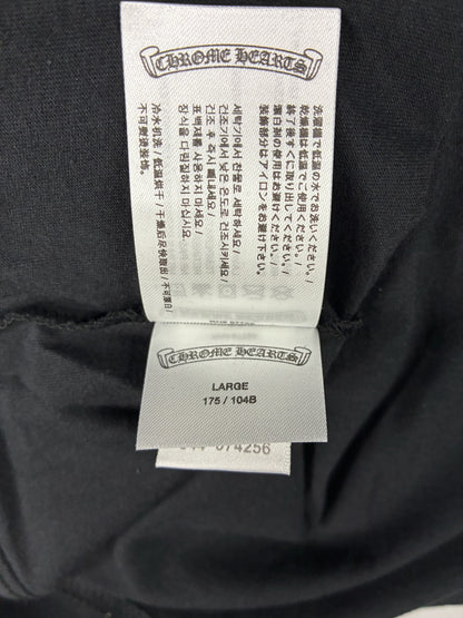 Chrome Hearts Gold Neck Logo T-Shirt