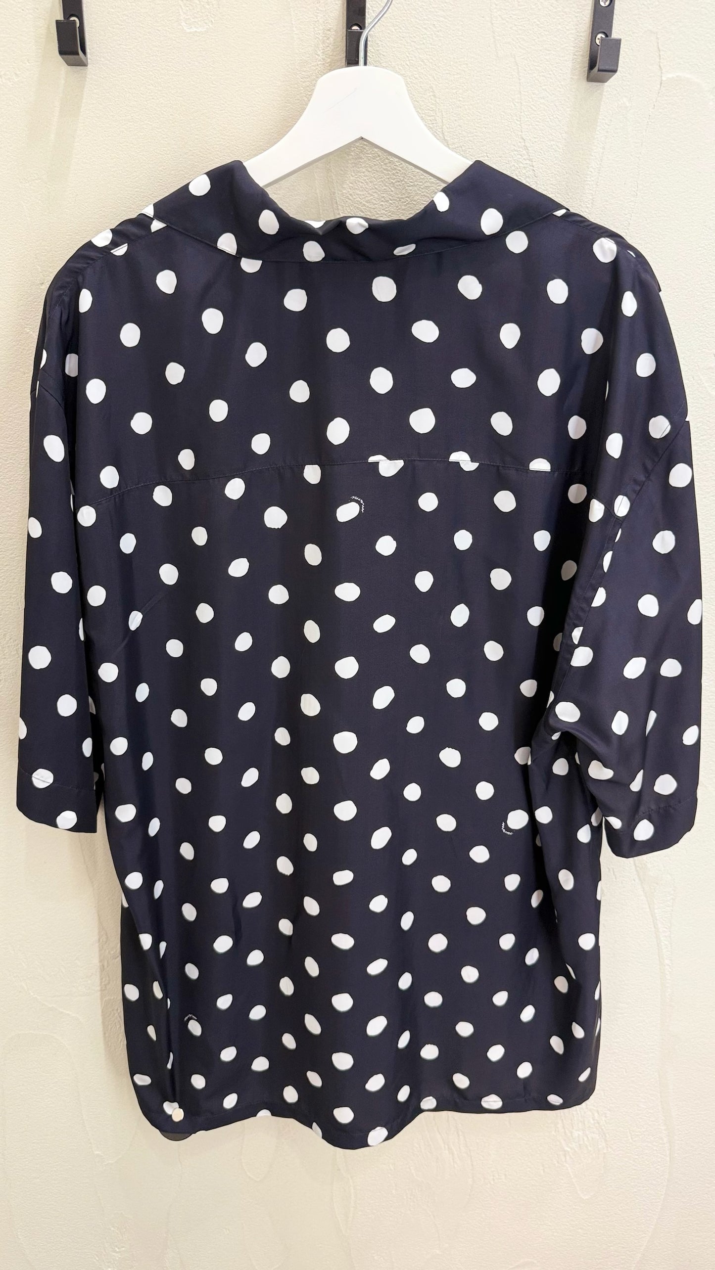 Marni Polka-Dot Short Sleeved Button Up