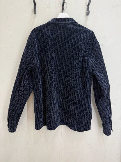 Dior Oblique Overshirt Navy Blue