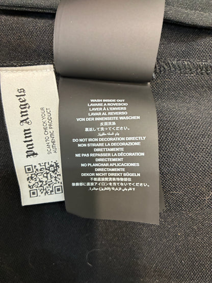 Palm Angels Classic Logo Track Jacket 'Black&Yellow'