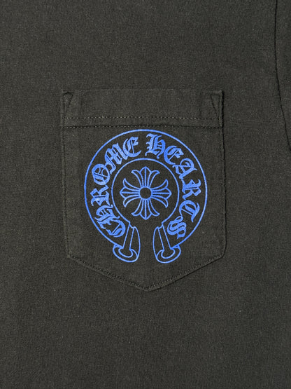 Chrome Hearts Vintage Blue Cross Pocket Tee