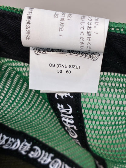 Chrome Hearts Hollywood Trucker Hat Black/Green