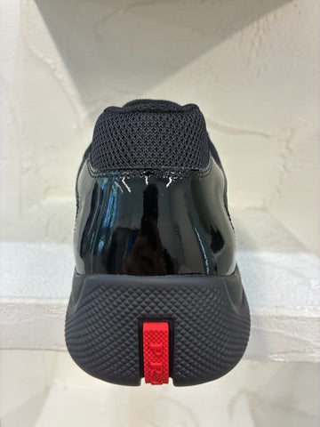 Prada America's Cup Black Patent Leather