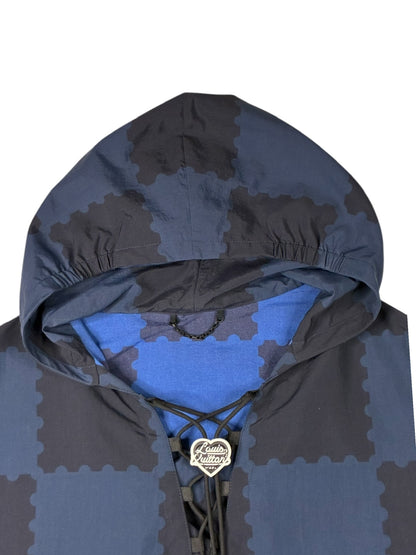 Louis Vuitton Blue Plaid Trooper Jacket