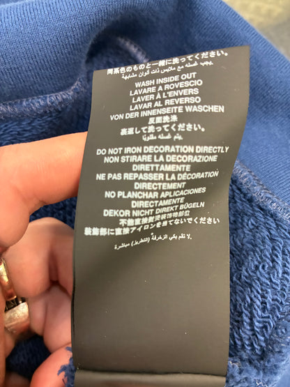 Palm Angels “Angels” Hoodie Blue