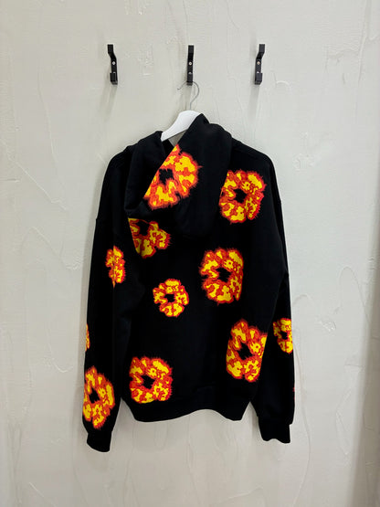 Denim Tears x Offset Wreath Hoodie Black