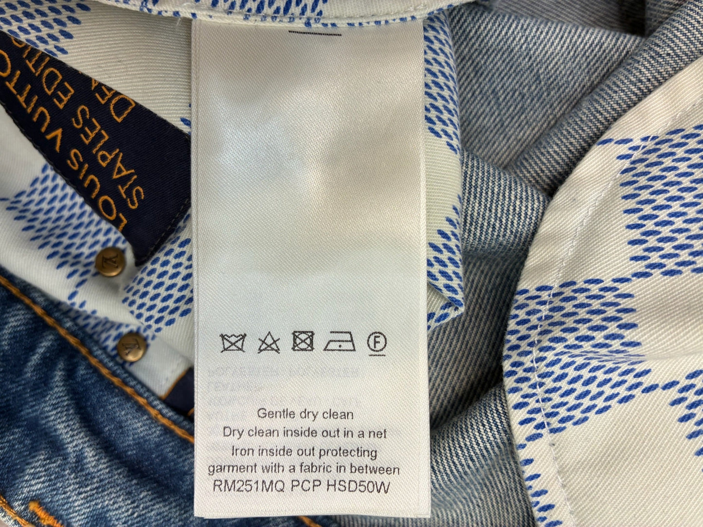 Louis Vuitton Skate Fit Denim Pants