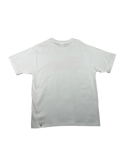 BAPE Flame Ape White Short Sleeve Shirt