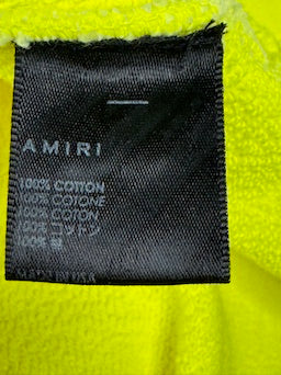 AMIRI Core Logo Hoodie Lime