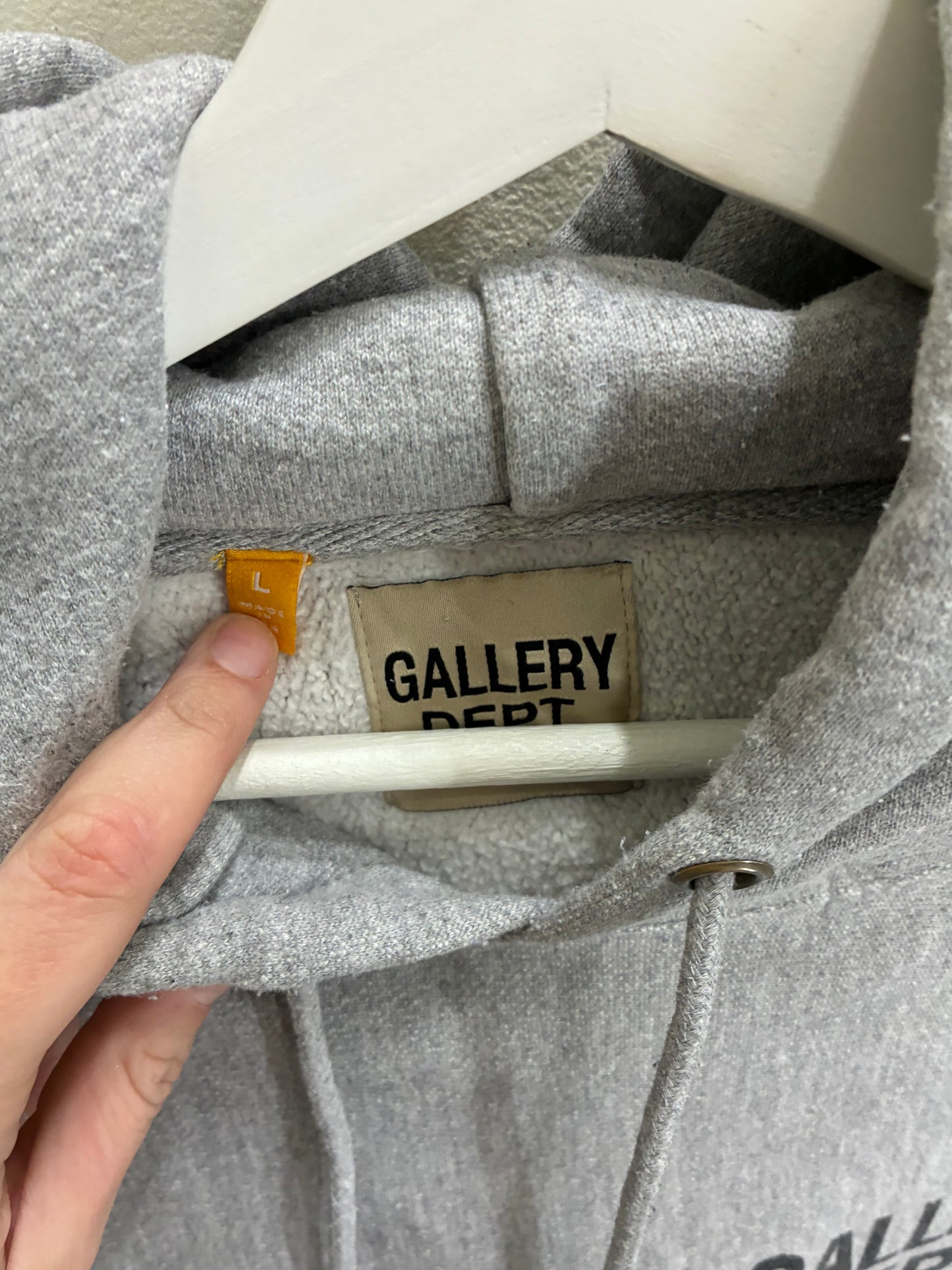 Gallery Dept Art Dept Hoodie Heather Grey