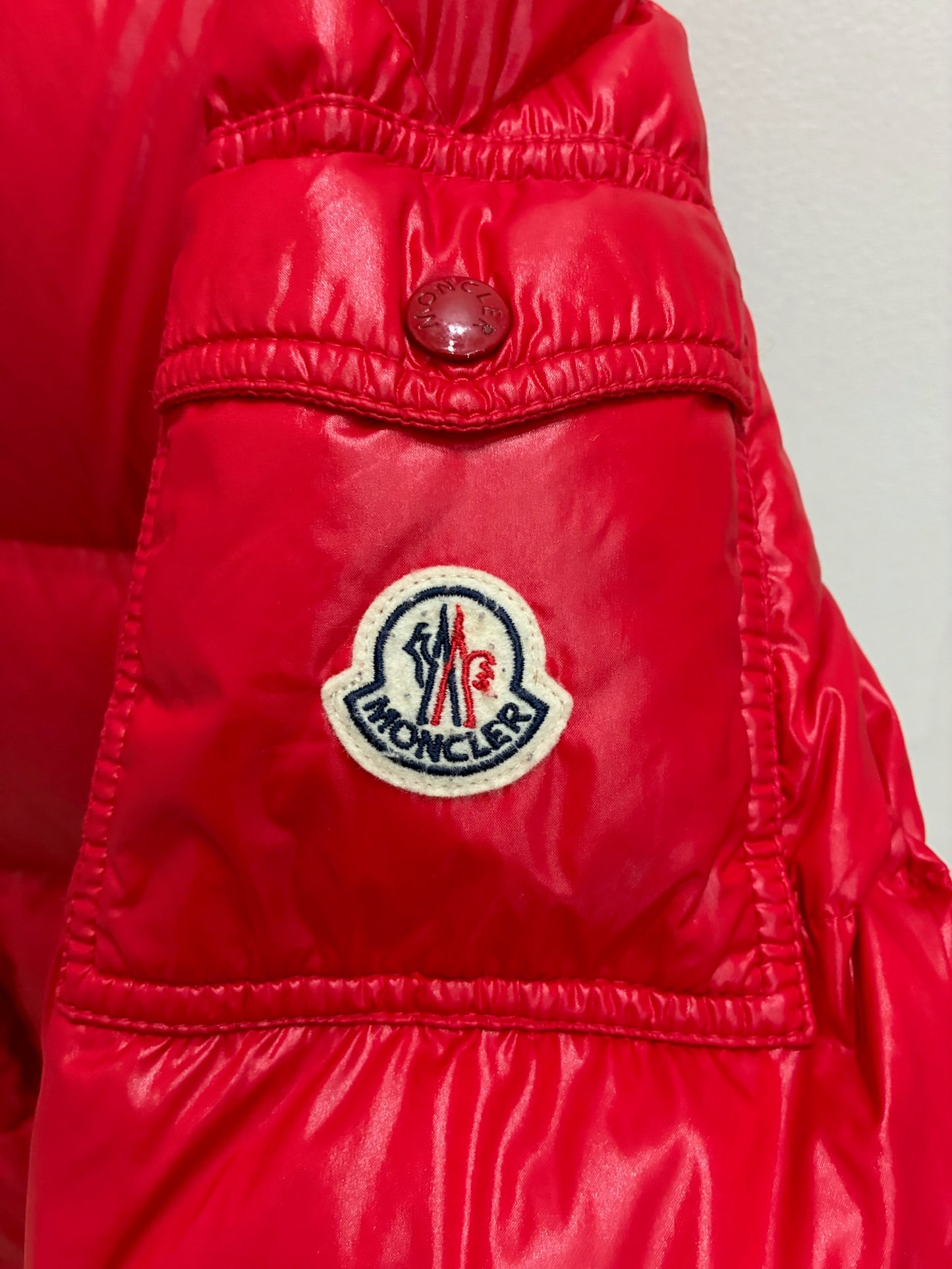Moncler Ecrins Giubbotto Jacket Red