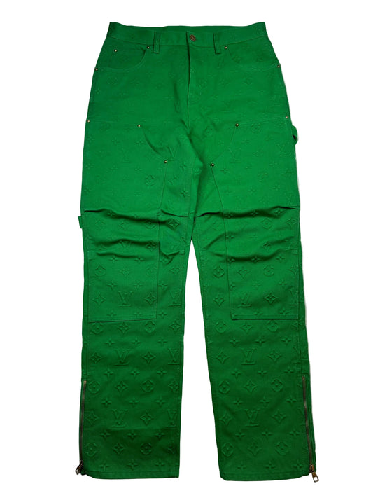 Louis Vuitton Green Monogram Workwear Carpenter