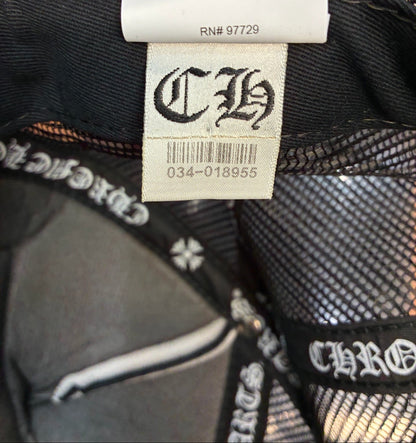 Chrome Hearts CH Las Vegas Trucker Hat (Black/White)