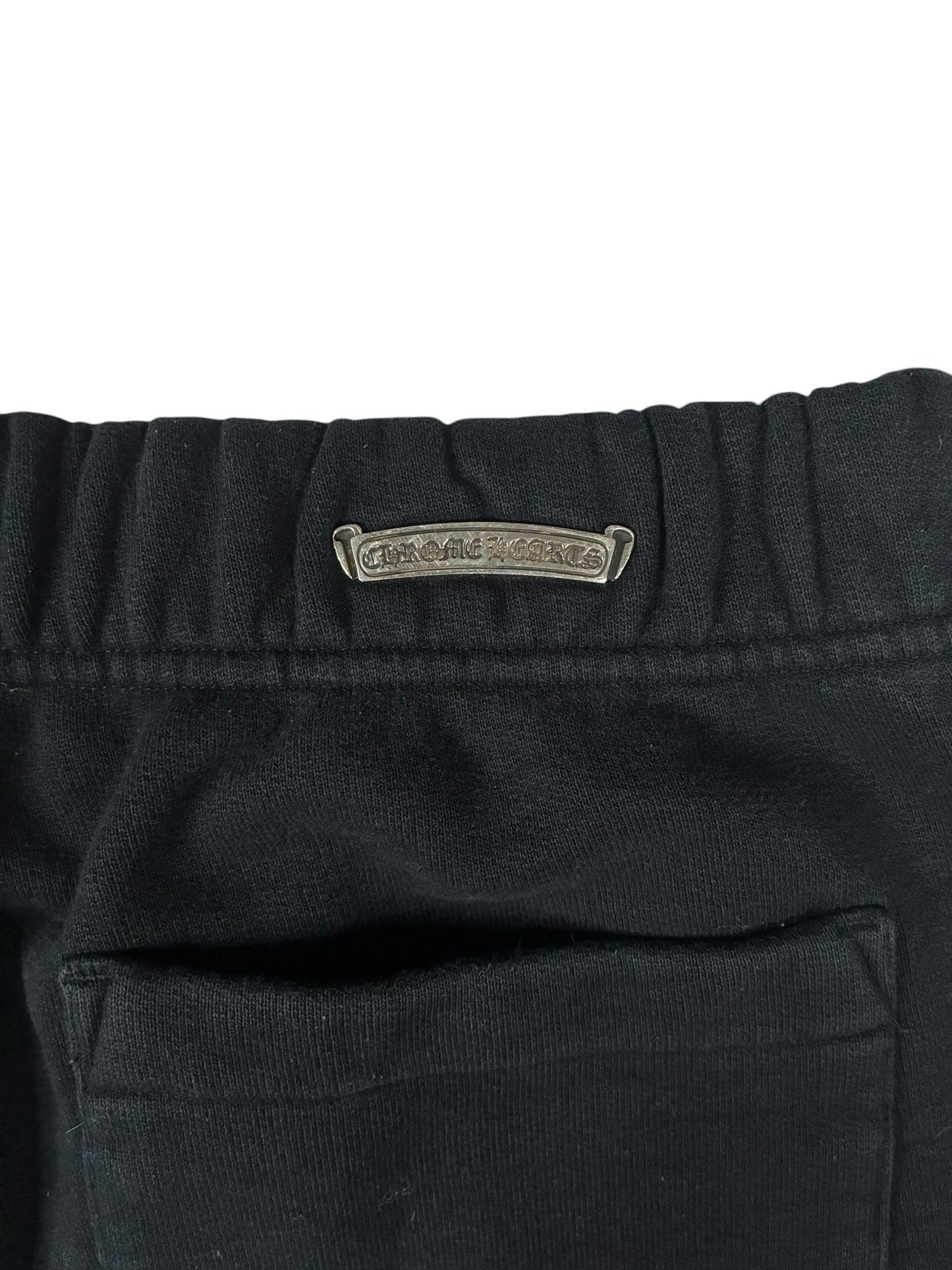 Chrome Hearts Triple Cross King Taco Shorts Black