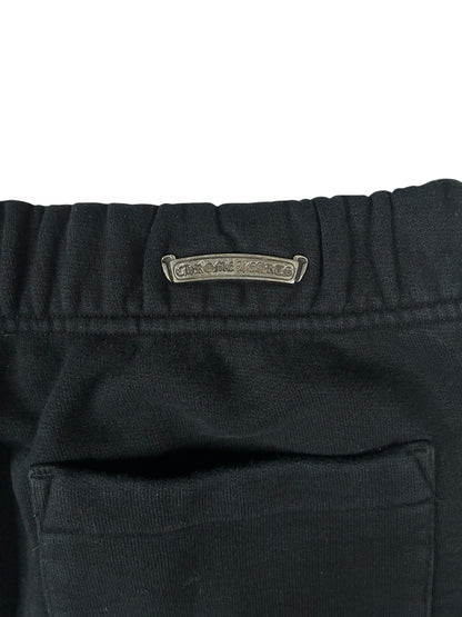 Chrome Hearts Triple Cross King Taco Shorts Black