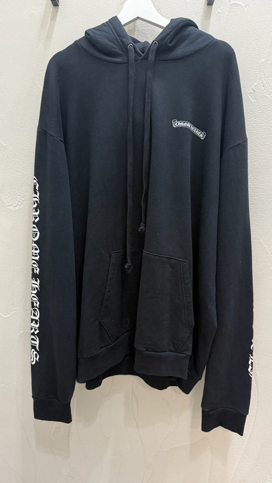 Chrome Hearts Scroll Logo Hoodie