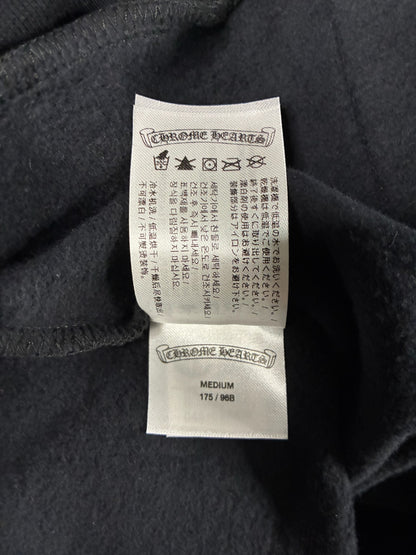 Chrome Hearts 1988 Vertical Logo Hoodie Black/Gold