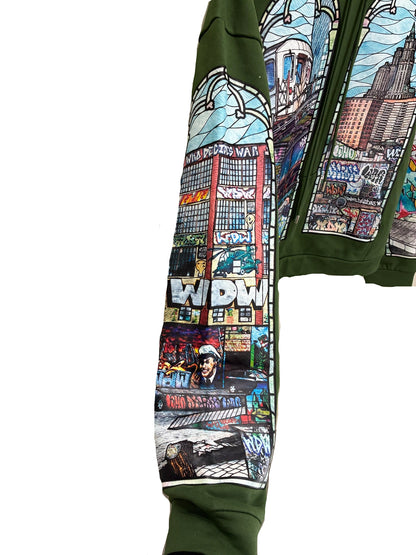 Who Decides War Politics As Usual Hoodie 'Green'