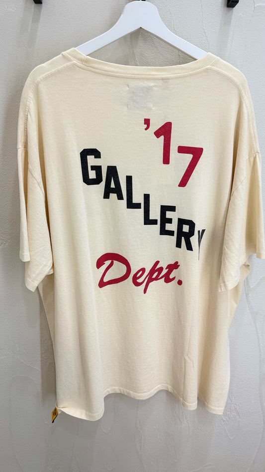 Gallery Dept Boxing T-shirt Cream
