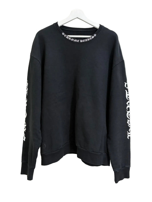 Chrome Hearts Neck Logo Crewneck