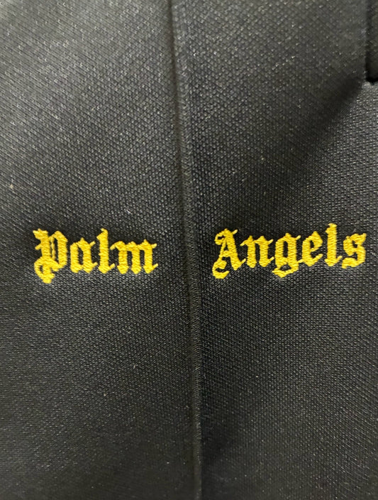 Palm Angels Classic Logo Track Pants 'Black&Yellow'