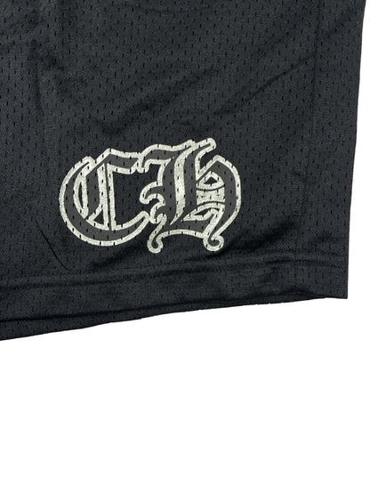 Chrome Hearts Black Mesh Shorts