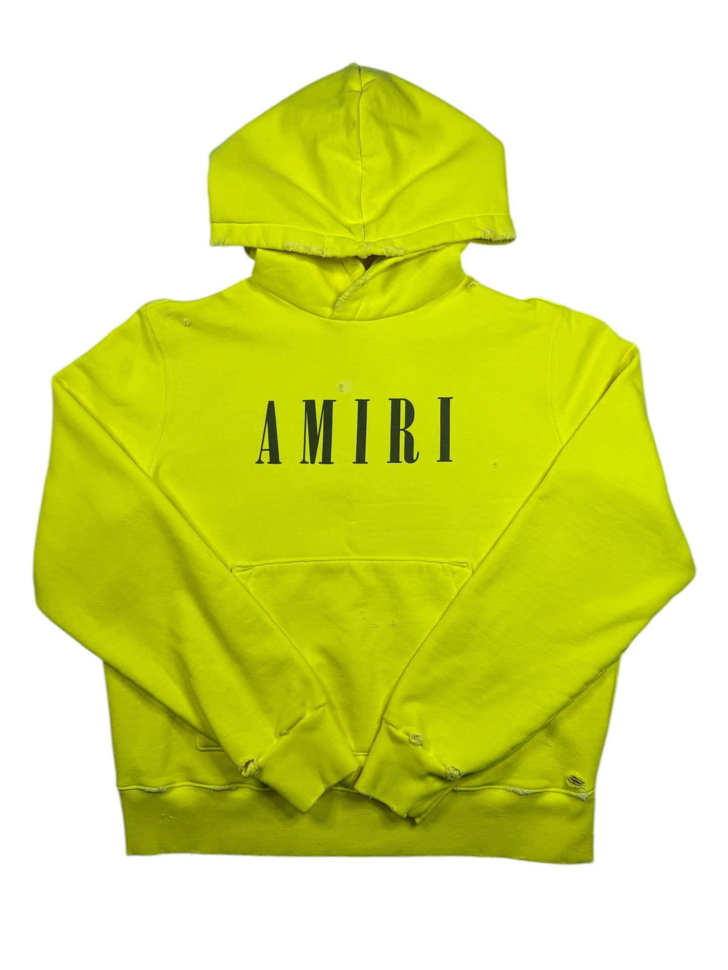 AMIRI Core Logo Hoodie Lime