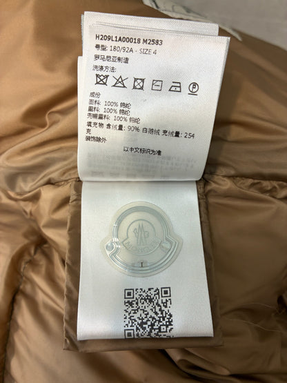 Moncler x Palm Angels Thompson Short Down Jacket Dark Green