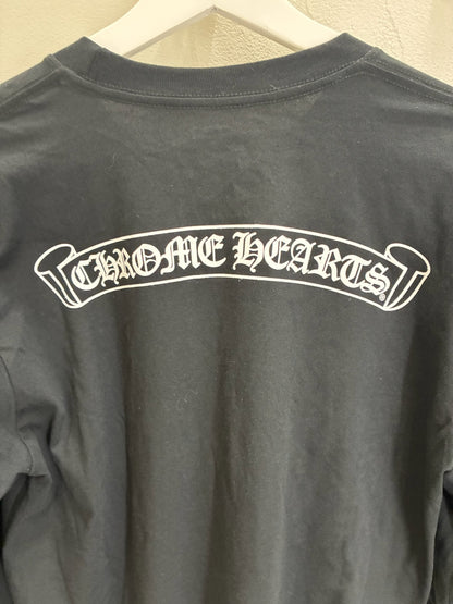 T-shirt à manches longues Chrome Hearts avec logo en volute