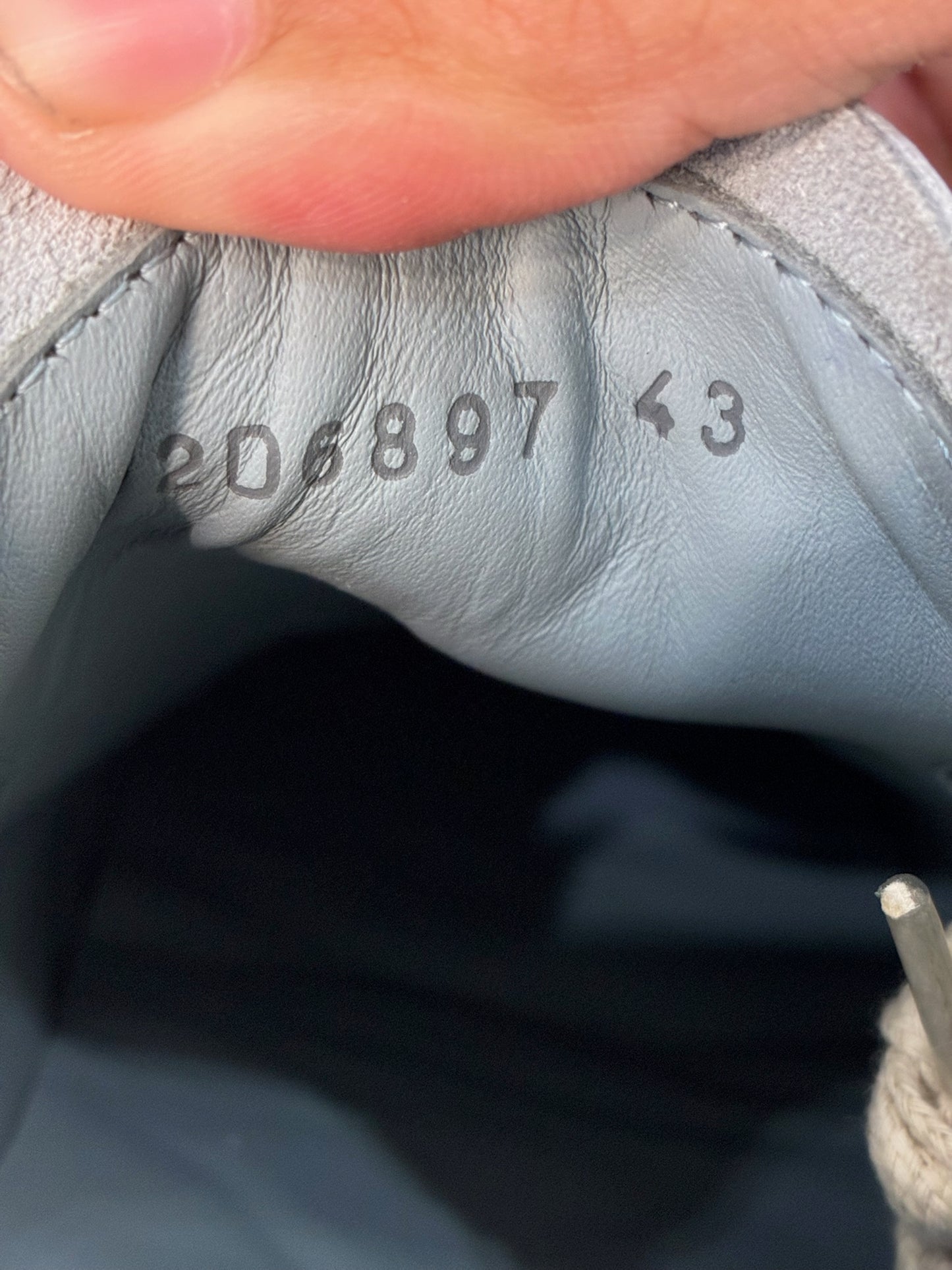 Rick Owens FW24 PORTERVILLE vintage blue/milk