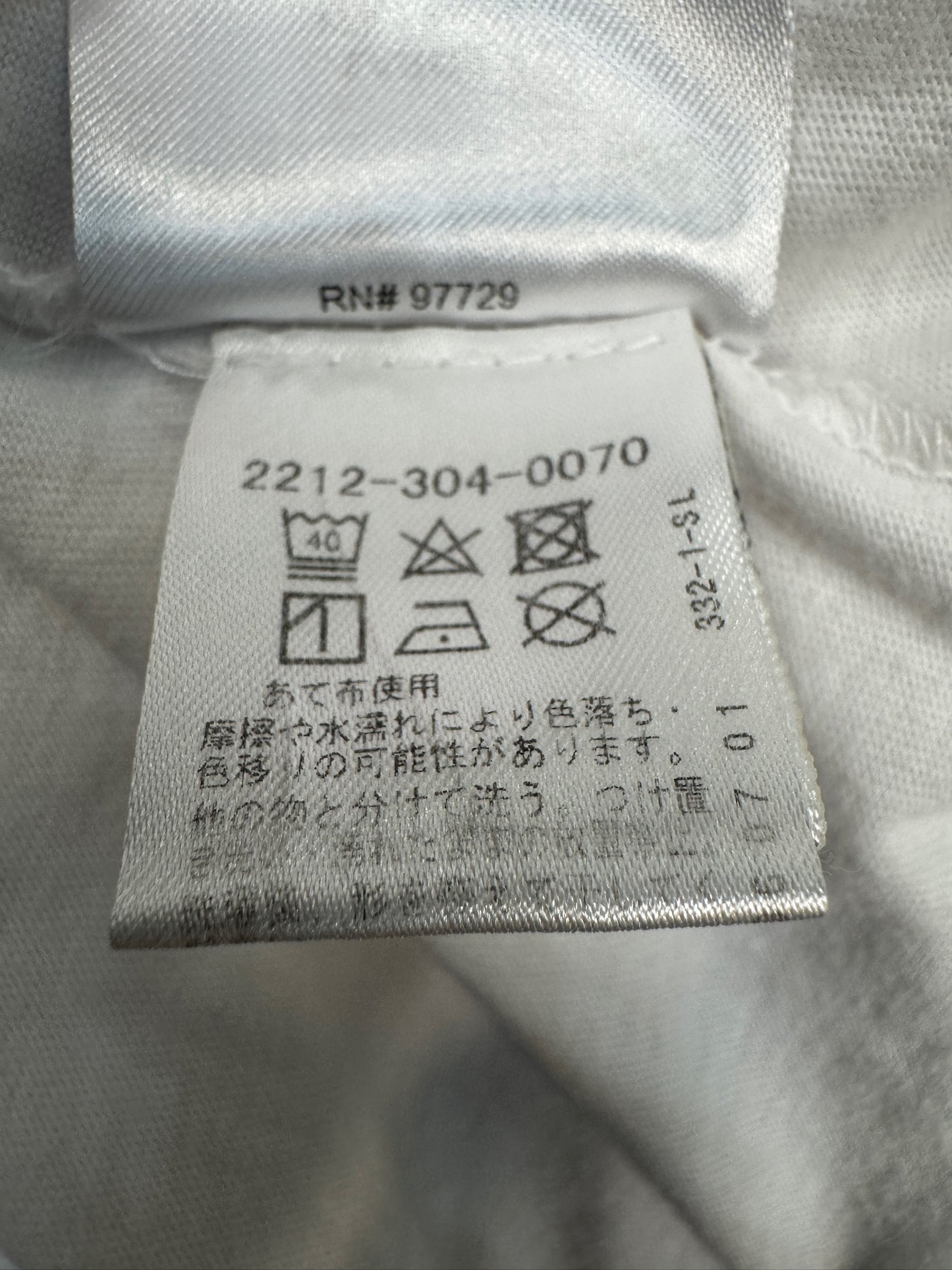 Chrome Hearts Shoulder Logo Pocket Tee USA Edition White