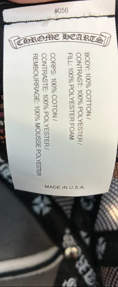 Chrome Hearts CH Las Vegas Trucker Hat (Black/White)