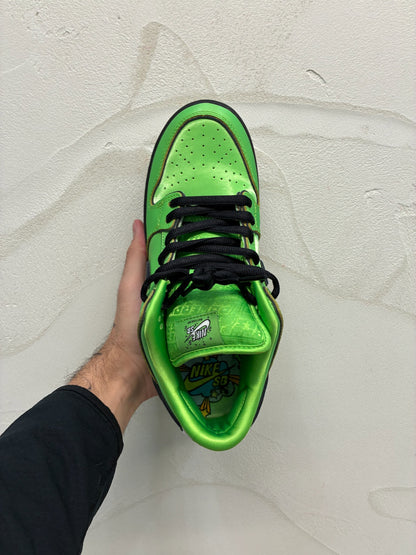 the Powerpuff Girls x Dunk Low Pro SB QS 'Buttercup'