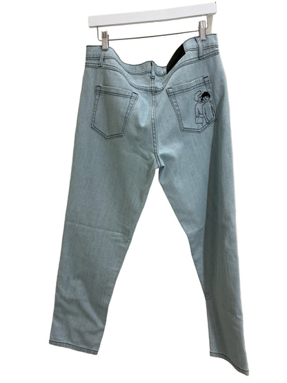 Enfants Riches Deprimes Portrait Logo Jeans