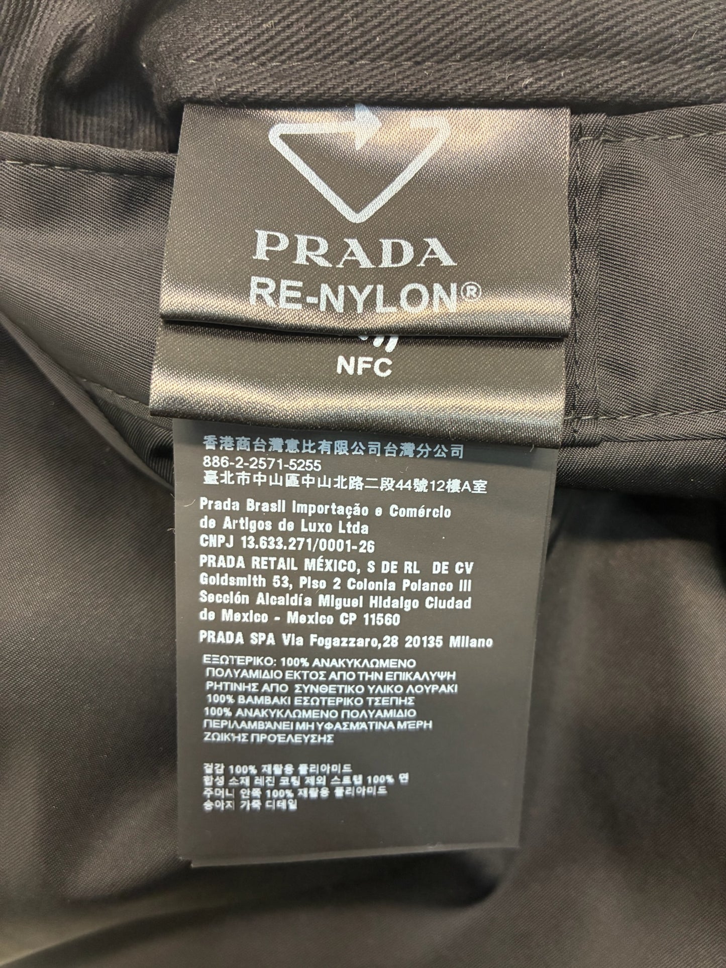 Prada Re-Nylon Gabardine Pants