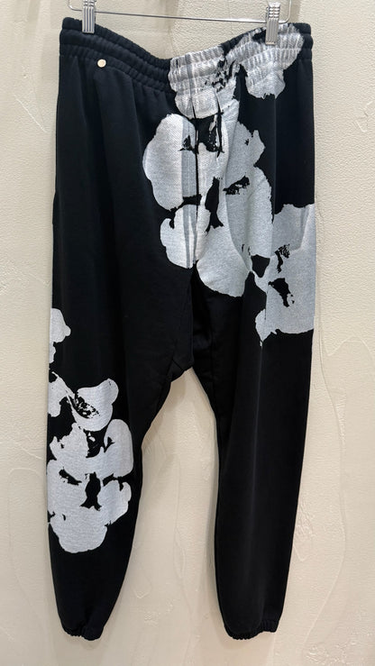 Denim Tears The Cotton Wreath Sweatpants Black