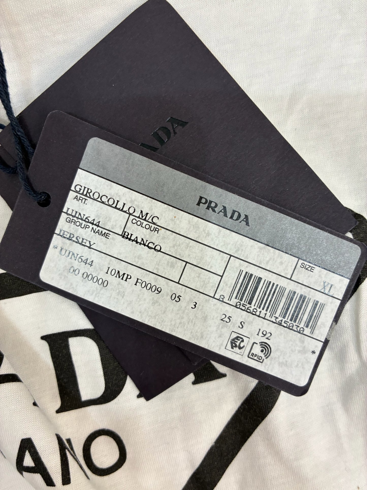 Prada Triangle Logo T-Shirt