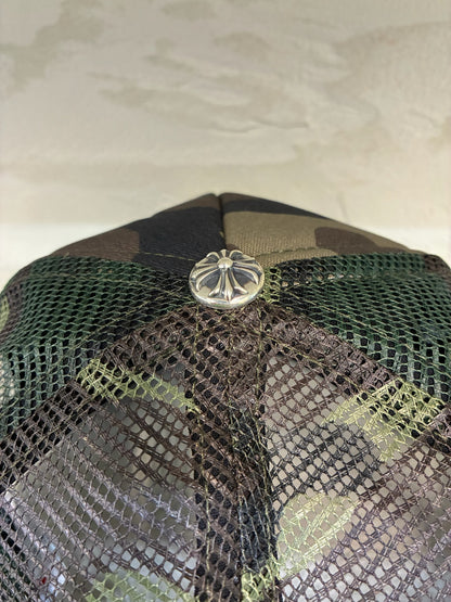 Chrome Hearts CH Hollywood Trucker Hat Camo