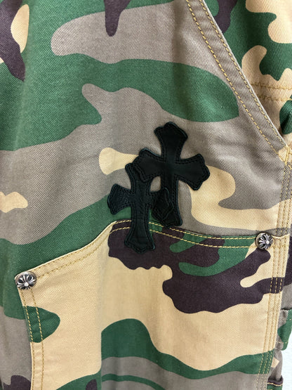Chrome Hearts Matty Boy Sex Record Green Camo Shorts