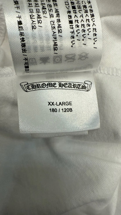 Chrome Hearts Las Vegas Horseshoe White T-Shirt