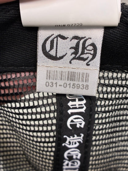 Chrome Hearts Cemetery Orange Cross Patch Trucker Hat