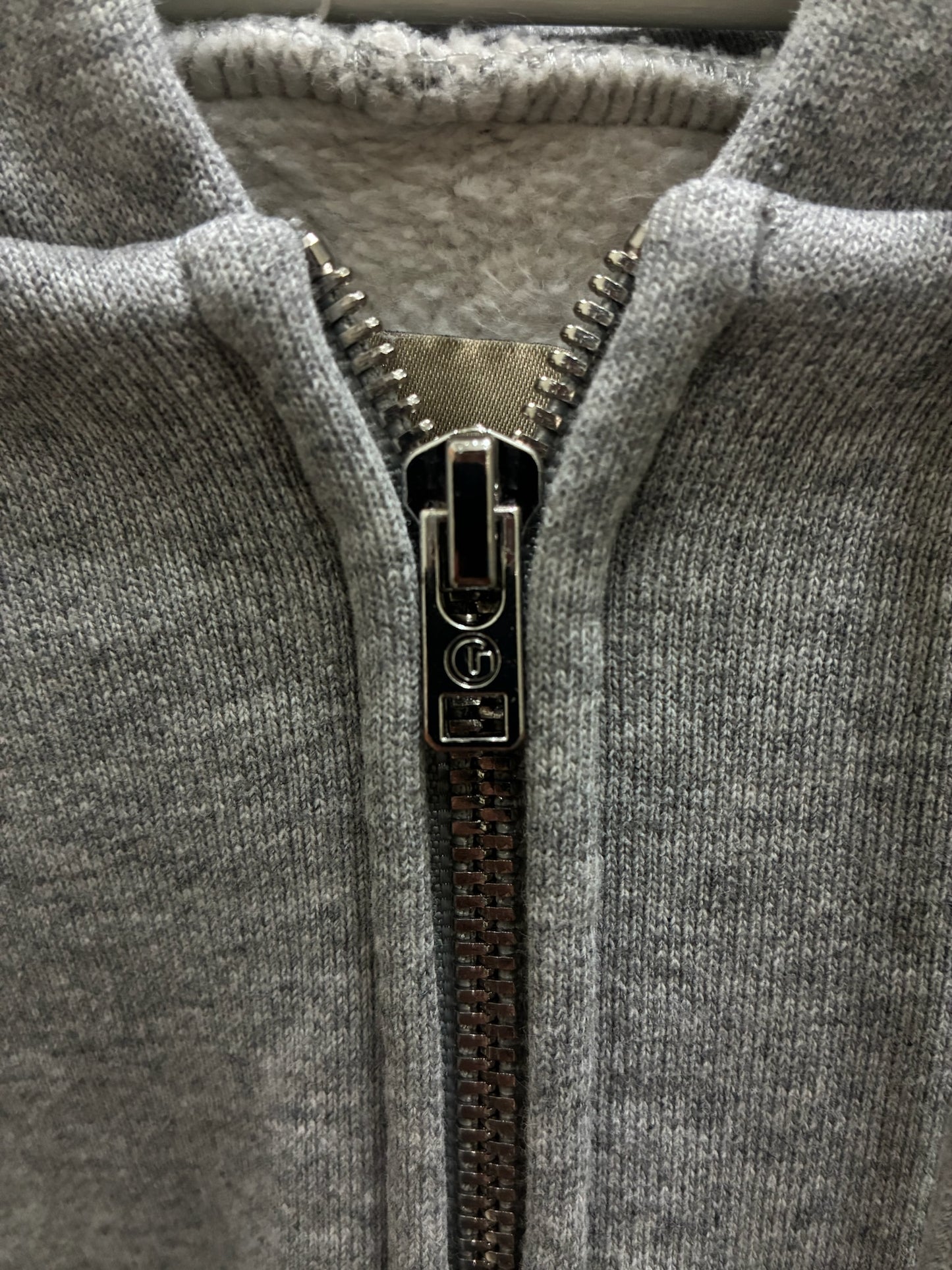 Gallery Dept. Grey French Zip Hoodie